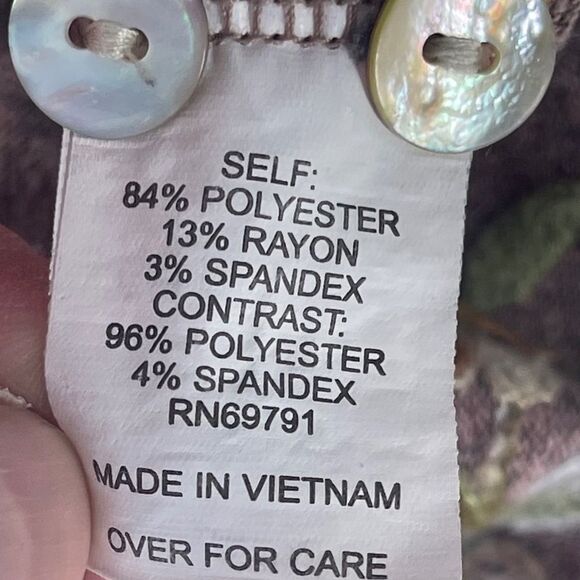 Anthropologie Fig & Flower Heather Pink Embroidered Tie Waist Cardigan S… - Picture 9 of 9